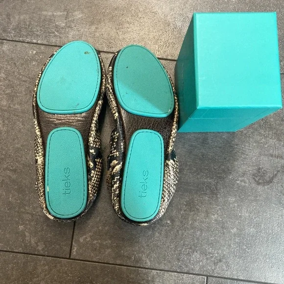 Tieks by Gavrieli Copperhead Snake Foldable Flats - Size 9 W/box EUS🐍 - Picture 3 of 3